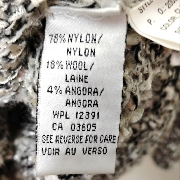 Ribbon Knit Tunic Sweater Size S Textured Portraits by Northern Isles Boho - Picture 7 of 9